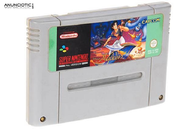 Aladdin -snes- juego nintendo snes