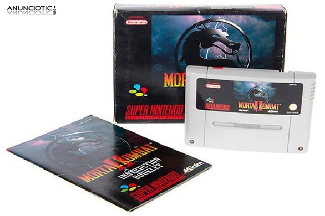 Mortal kombat ii -snes-