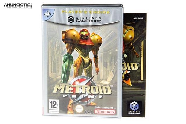 Metroid prime -gc- juego nintendo gamecube