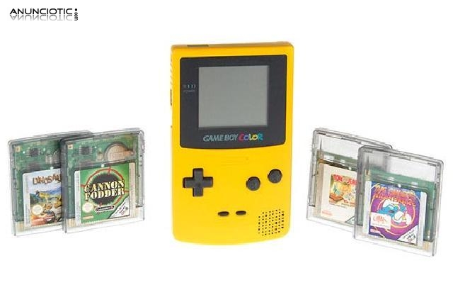 Gameboy color  4 juegos