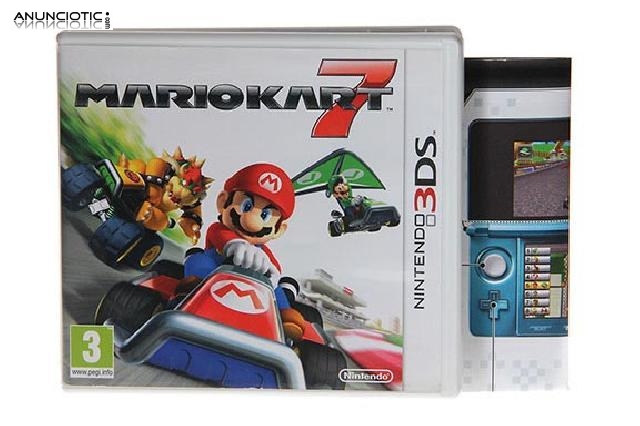 Mario kart 7 -3ds- juego nintendo 3ds