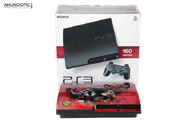 Ps3 slim 160gb -sin mando-