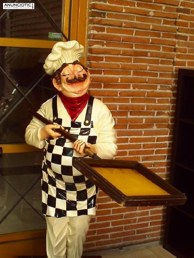 Se vende figura de cocinero