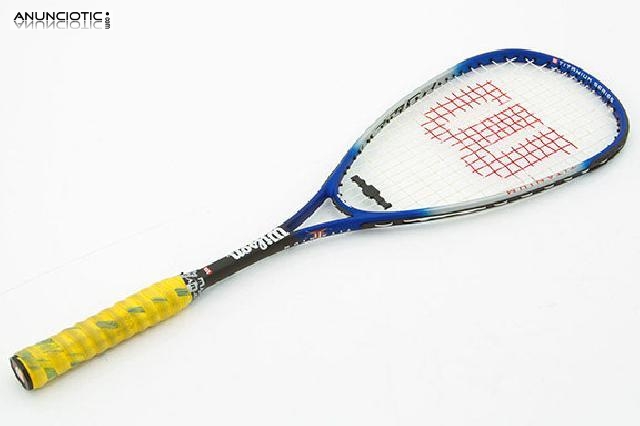 Raqueta de squash wilson titanium series power