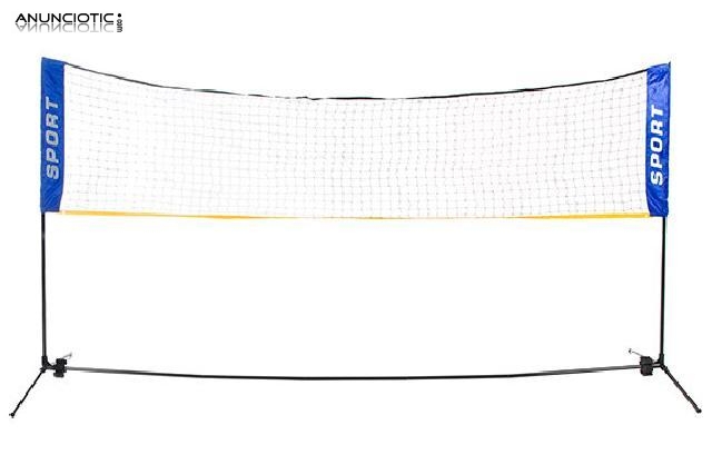 Set minitenis/minibadminton metálico