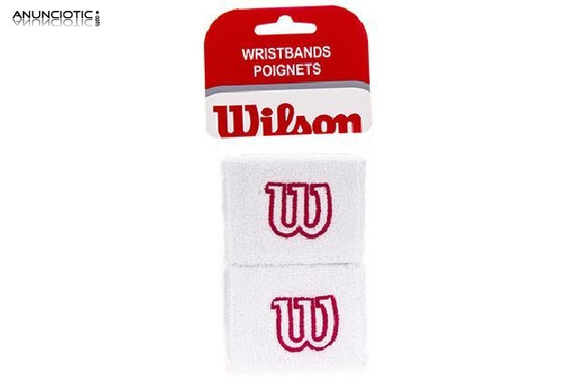 Muñequeras wilson wristband (par)