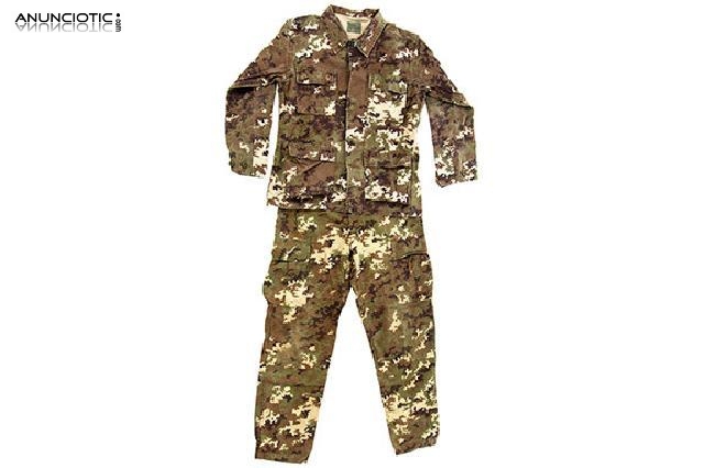 Traje táctico de camuflaje talla m