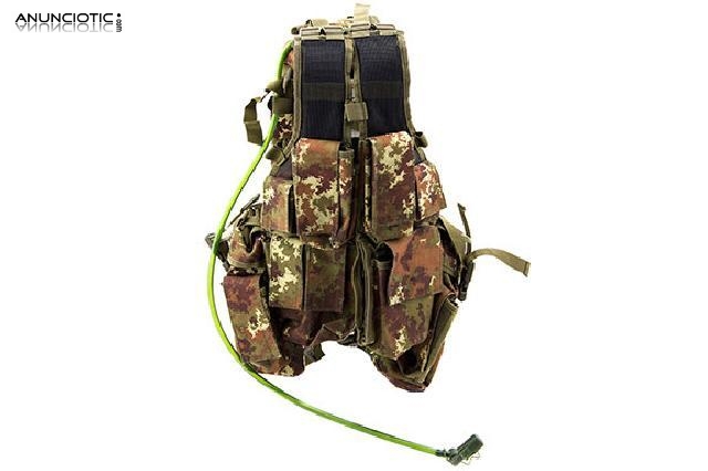 Chaleco camuflaje de airsoft