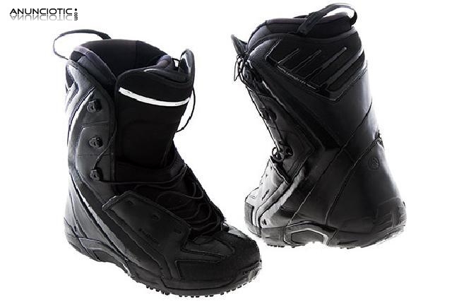 Botas salomon color negro talla 44 y 2/3