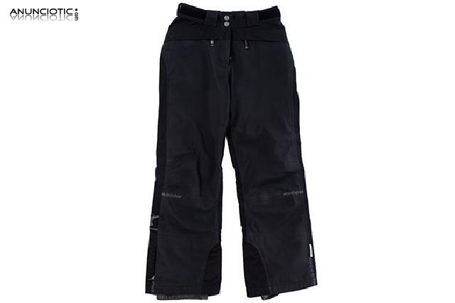 Pantalón esquí mujer talla s negro