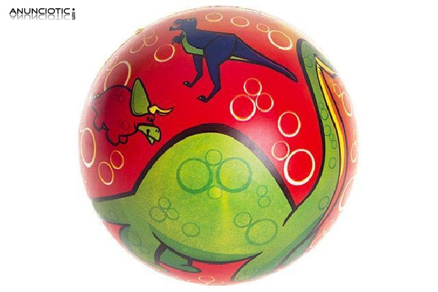 Pelota pvc decorada dinosaurio 0-6 años