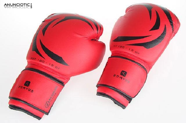 Guantes boxeo domyos fkt 180 red