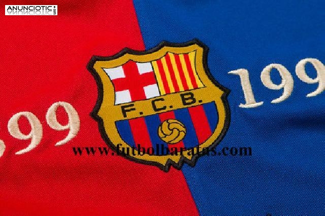 Camiseta retro del Barcelona para centenario