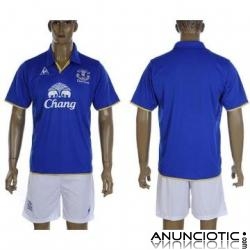 Everton FA Premier League amarillo azul casa lejos manga corta www.ftjersey.com