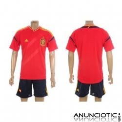 España, rojo, azul equipo nacional 2012-2013 camiseta de fútbol