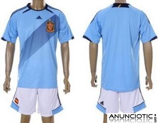 España, rojo, azul equipo nacional 2012-2013 camiseta de fútbol