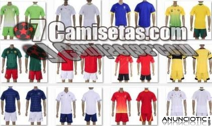 12-13 NUEVAS REMERA DE FUTBOL CAMISETAS CON PANTALON,13.5-15.5,ENVIO GRATIS