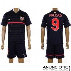 Camiseta de Atletico Madrid 1 equipation FALCAO 9 2011-2012