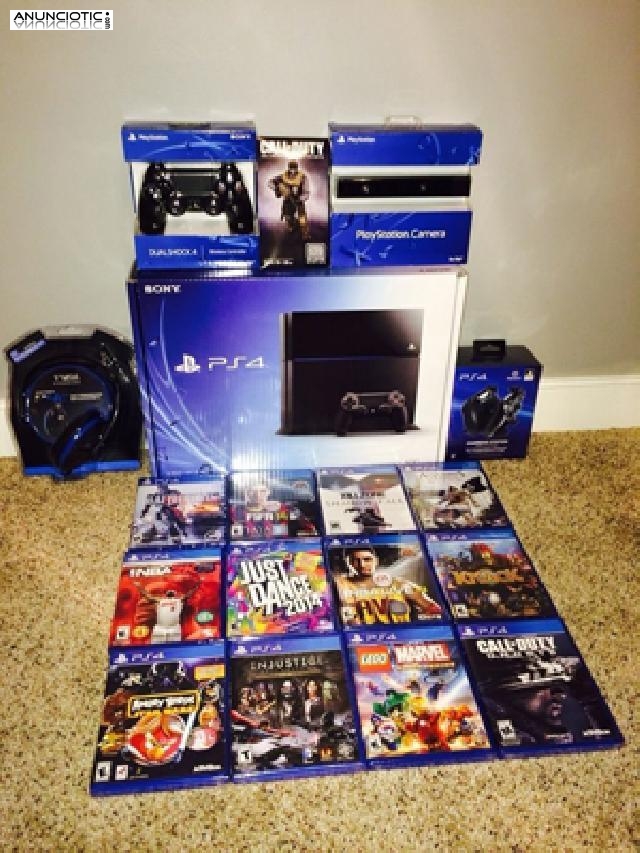 En venta Sony PS4 console con cuatro Juegos 200 