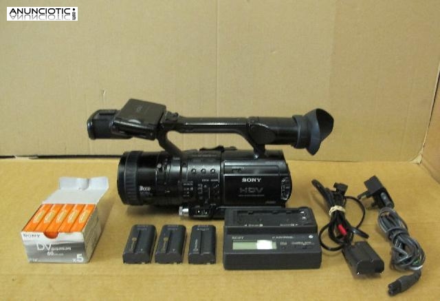 Sony Handycam HVR-Z1E profesional MiniDV HDV HD PAL / NTSC cámara de vídeo