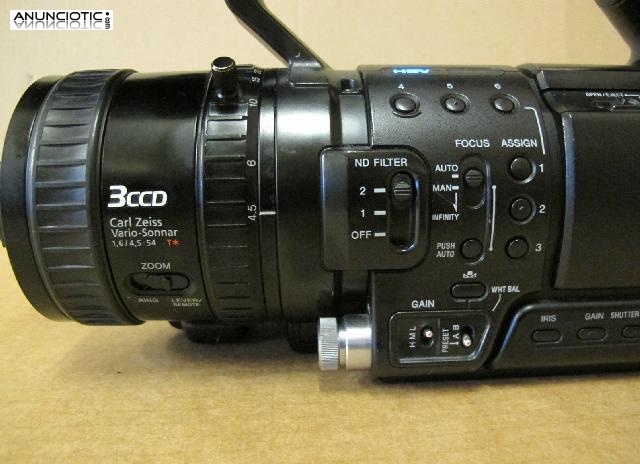 Sony Handycam HVR-Z1E profesional MiniDV HDV HD PAL / NTSC cámara de vídeo