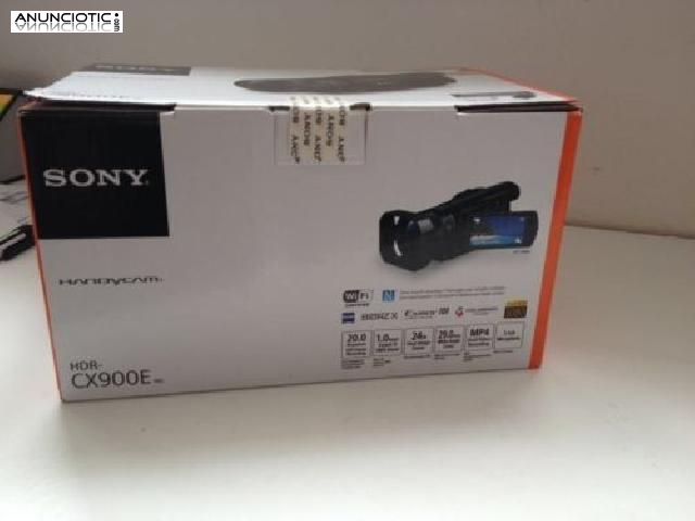 Sony Handycam HDR-Cx900E 12x Videocámara Full HD 