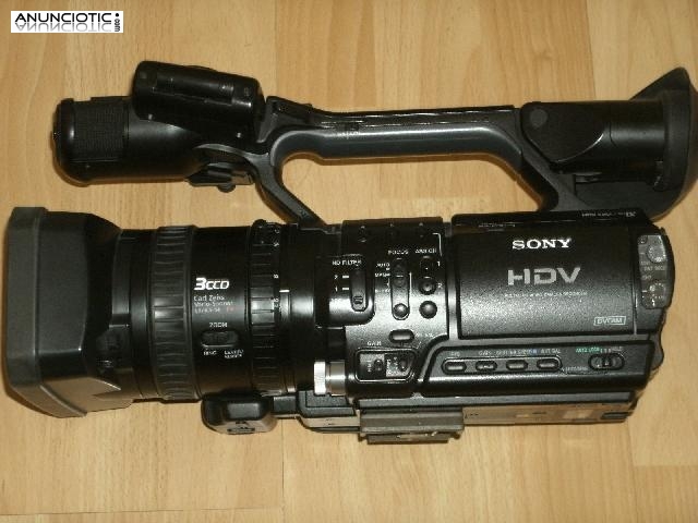 SONY HVR Z1E 3CCD Videocámara profesional