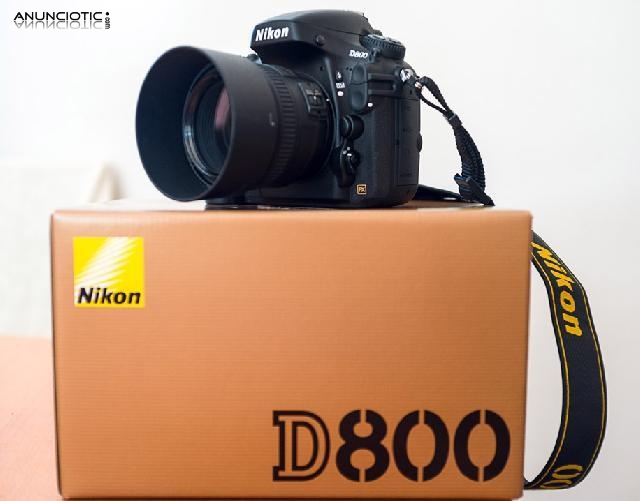 venta Nikon D800 digitales camera 700