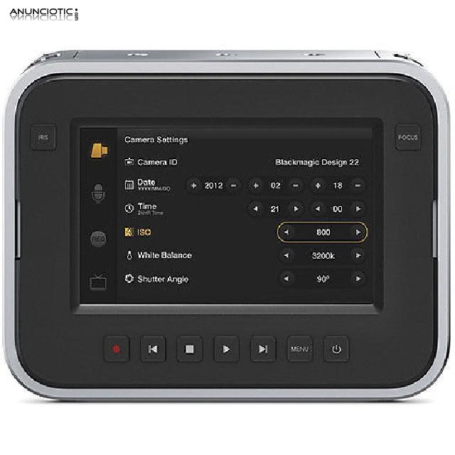 Cámara Producción Blackmagic 4K con 480GB SSD, PowerPack y OCP Protección d
