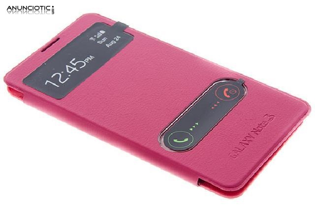 Carcasa samsung galaxy note 3 morado.