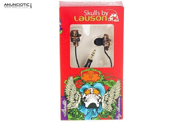 Auriculares calavera lauson