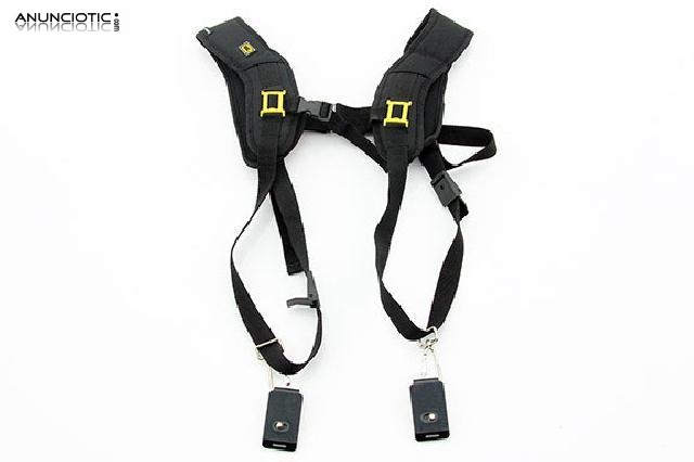 Arnés para dos cámaras quick double strap