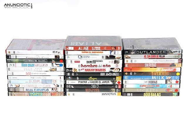 Lote 34 peliculas variadas dvd