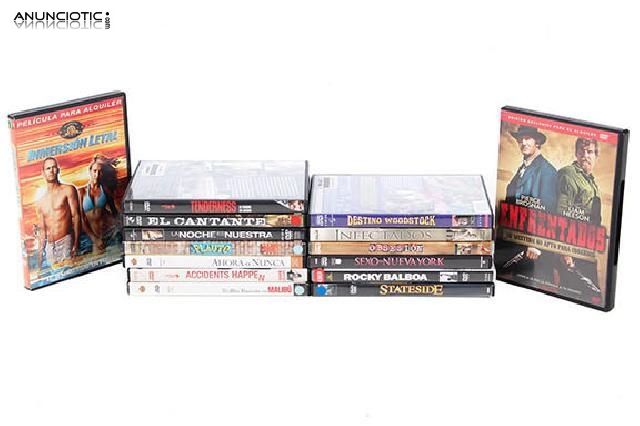 Lote 15 peliculas variadas dvd