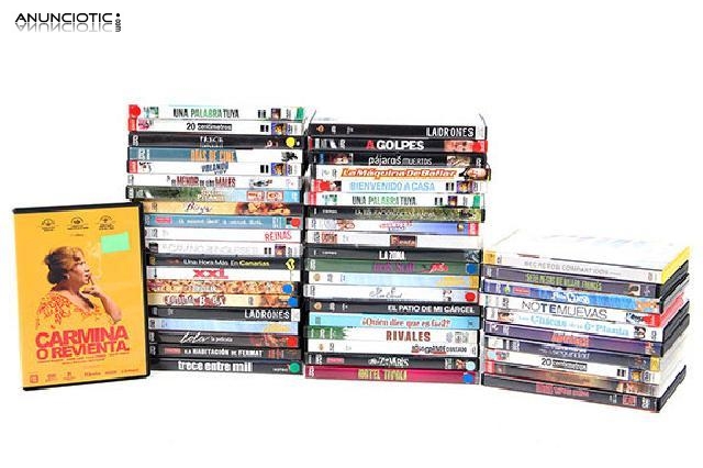 Lote 50 peliculas en español dvd