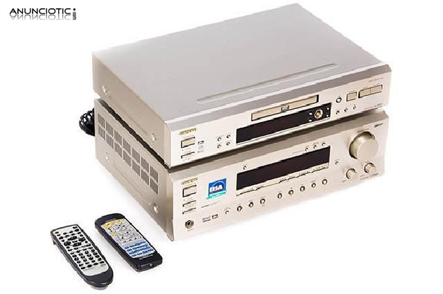 Amplificador onkyo tx-ds494 + dvd onkyo + altavoces 5.1 jbl