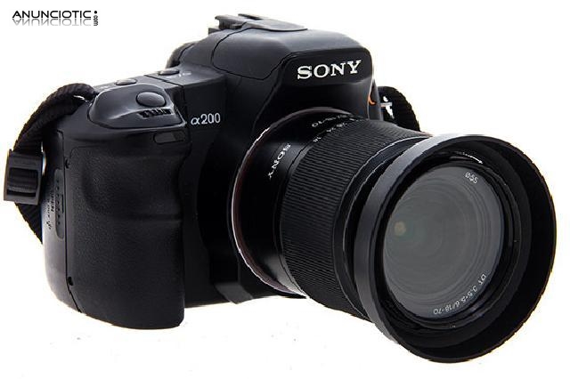 Sony a200 + objetivo 18-70mm