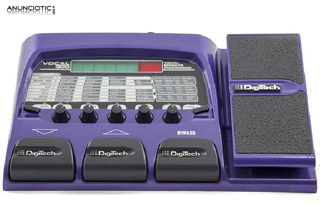 Pedalera de voces digitech vocal 300