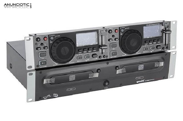 Gemini cdx-2500g reproductor cd dj