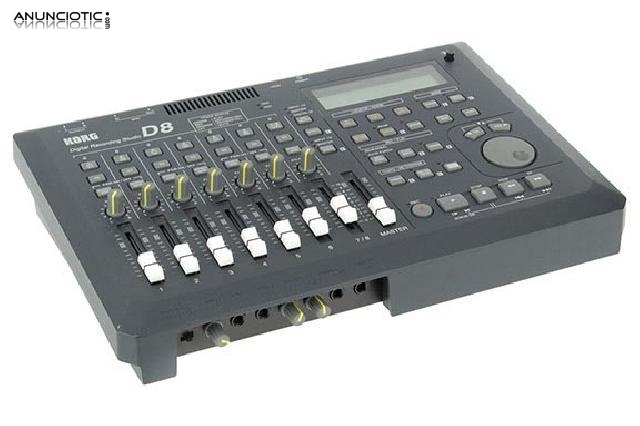 Korg d8 grabador digital