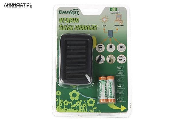 Cargador solar accesorios smartphone