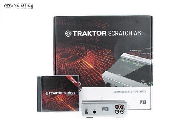 Traktor scratch a6 otro equipamiento dj