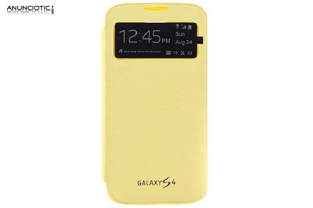 Funda samsung s4 amarilla