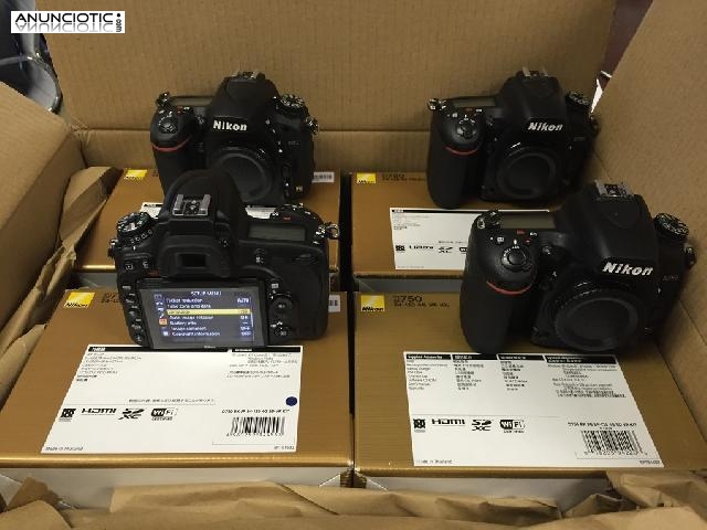 venta nikon D750 DSLR camera 400