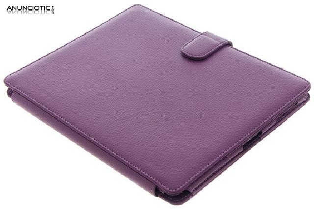 Funda ipad 1 con cierre de imán. color morado