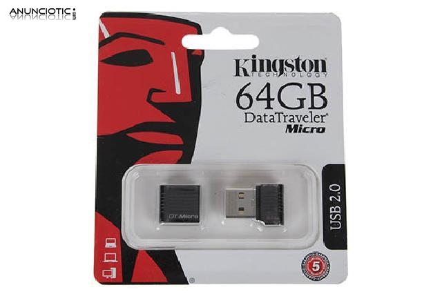 Memoria usb kingston micro de 64gb