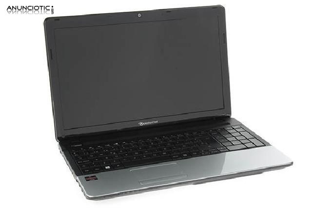 Ordenador portátil packard bell 4gb  750gb