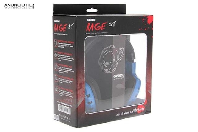 Ozone rage st auriculares y micrófonos