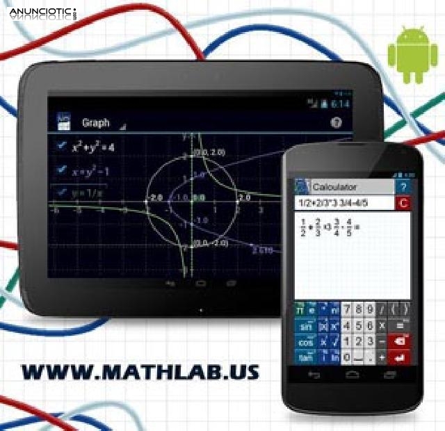 ¡La mejor calculadora científica gráfica para el estudiante!