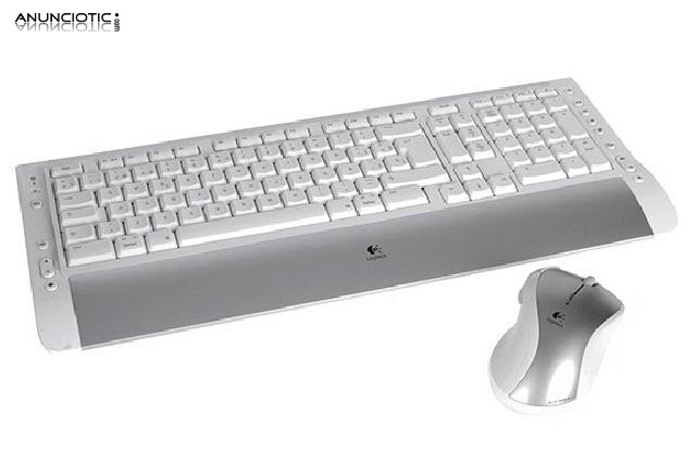 Teclado inalámbrico y ratón logitech s530 mac